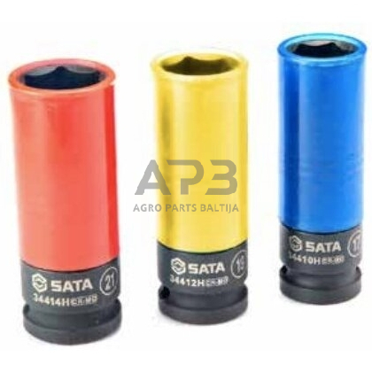 1/2'' Prailgintų smūginių galvučių rato raktams rinkinys 3vnt. 1/2'' Prailgintų smūginių galvučių rato raktams rinkinys 3vnt.