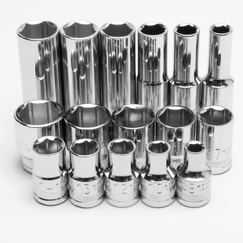 1/2'' Galvučių rinkinys 16vnt. 6-kampės 1 1/2'' Galvučių rinkinys 16vnt. 6-kampės 1