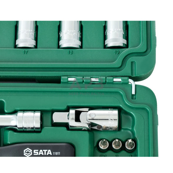 1/2" Galvučių rinkinys (60vnt) 3 1/2" Galvučių rinkinys (60vnt) 3