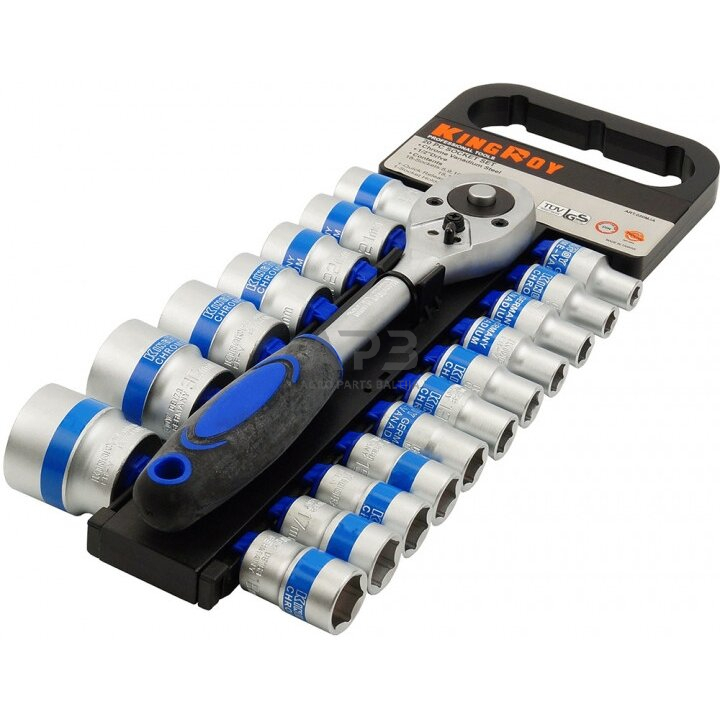 1/2" Galvučių rinkinys 20vnt. 1/2" Galvučių rinkinys 20vnt.