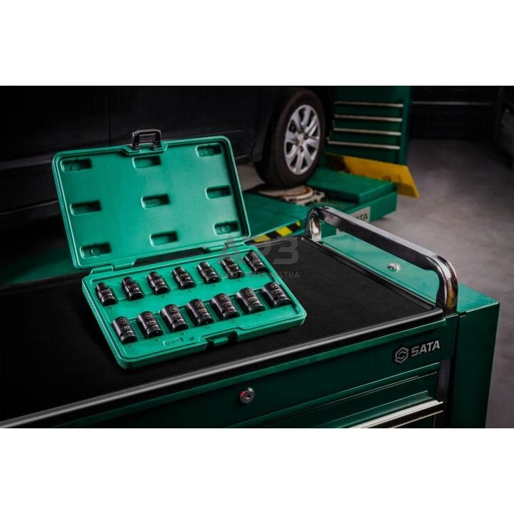 1/2'' Smūginių galvučių rinkinys (10-24mm)(14vnt)(plonasienės) 5 1/2'' Smūginių galvučių rinkinys (10-24mm)(14vnt)(plonasienės) 5