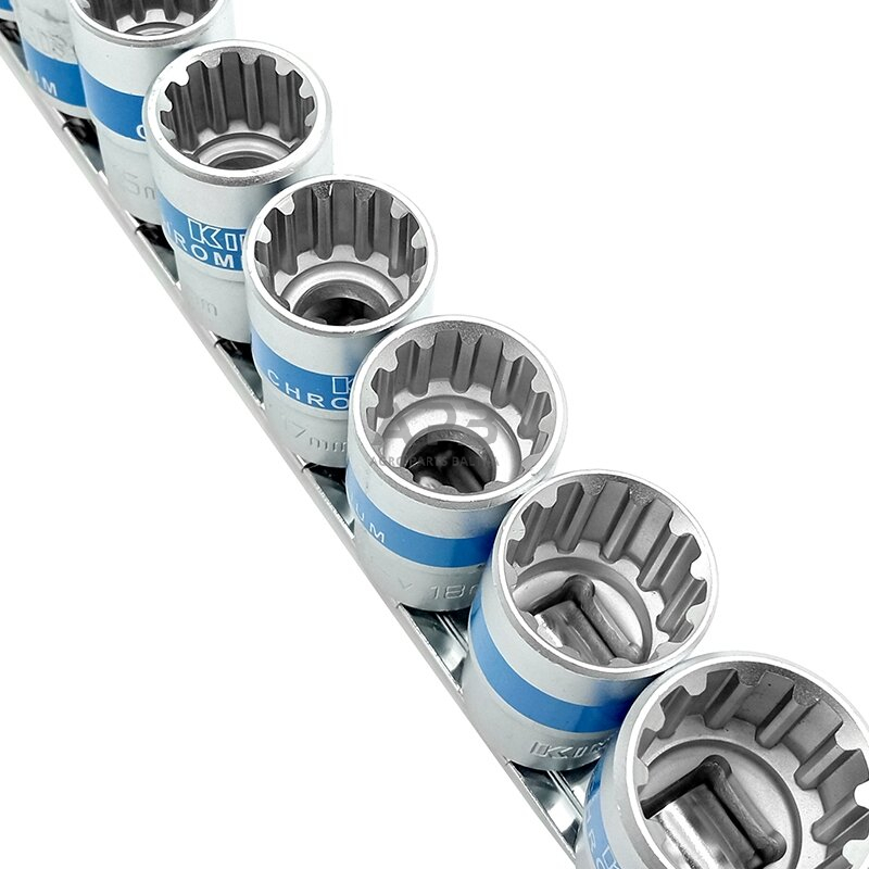 1/2" Galvučių rinkinys 13vnt. SPLINE 2 1/2" Galvučių rinkinys 13vnt. SPLINE 2