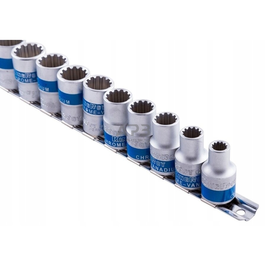 1/2" Galvučių rinkinys 13vnt. SPLINE 3 1/2" Galvučių rinkinys 13vnt. SPLINE 3