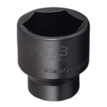 3/4" Smūginė galvutė stebulei 45mm 3/4" Smūginė galvutė stebulei 45mm