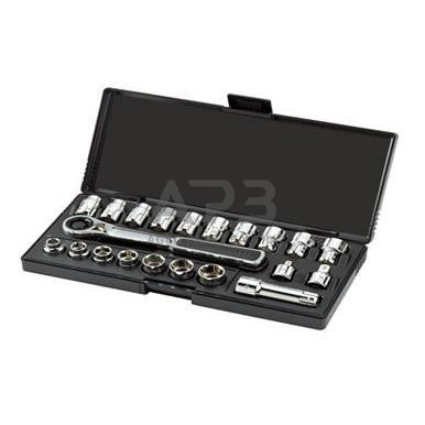 3/8" Galvučių rinkinys 21vnt. 1 3/8" Galvučių rinkinys 21vnt. 1