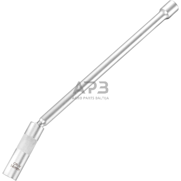 3/8'' galvutė žvakei su univers. prailg. ir magnetu 14mm (12-kampė/plonasienė) 3/8'' galvutė žvakei su univers. prailg. ir magnetu 14mm (12-kampė/plonasienė)