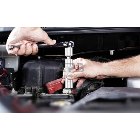 3/8'' Galvutė žvakei universali 3/8'' 14mm (12-kamp.) 4 3/8'' Galvutė žvakei universali 3/8'' 14mm (12-kamp.) 4