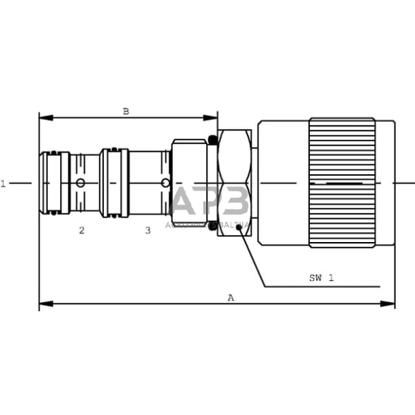 3 krypčių srauto reguliavimo vožtuvas PP12AAM0B 1 3 krypčių srauto reguliavimo vožtuvas PP12AAM0B 1