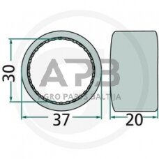 Adatinis guolis FAG HK-3020-2RS