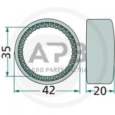 Adatinis guolis FAG HK-3520