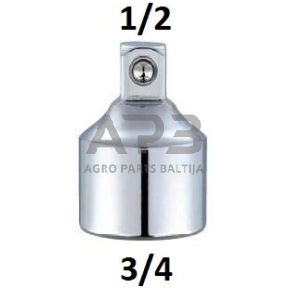 Adapteris 3/4"(F) - 1/2"(M)