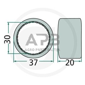 Adatinis guolis FAG HK-3020-2RS