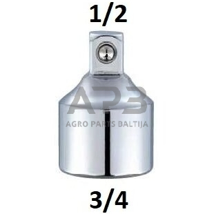 Adapteris 3/4"(F) - 1/2"(M) Adapteris 3/4"(F) - 1/2"(M)