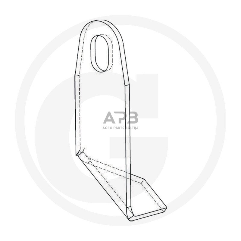 Aeravimo peilis Wiedenmann Super 500, Super 600, 1230375 1 Aeravimo peilis Wiedenmann Super 500, Super 600, 1230375 1