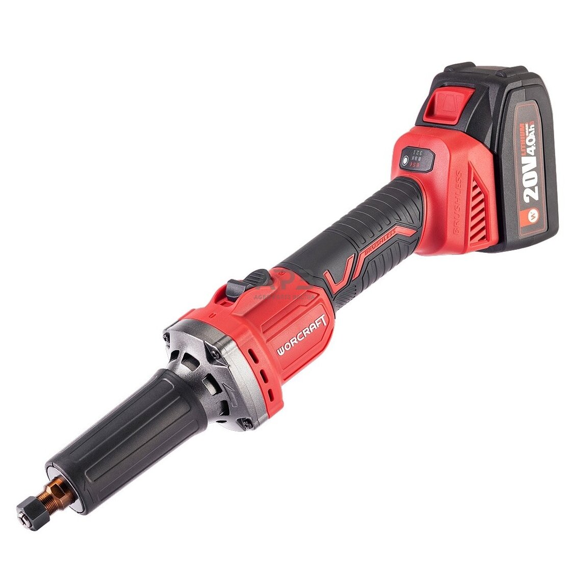 Akumuliatorinis mini tiesinis šlifuoklis 6mm 20V LI-ION