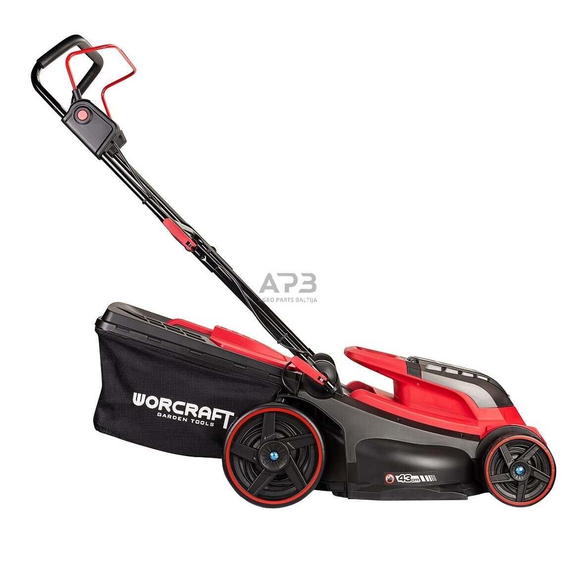 Akumuliatorinė vėjapjovė su 8.0Ah akumuliatoriais 40V (20V+20V) LI-ION 3