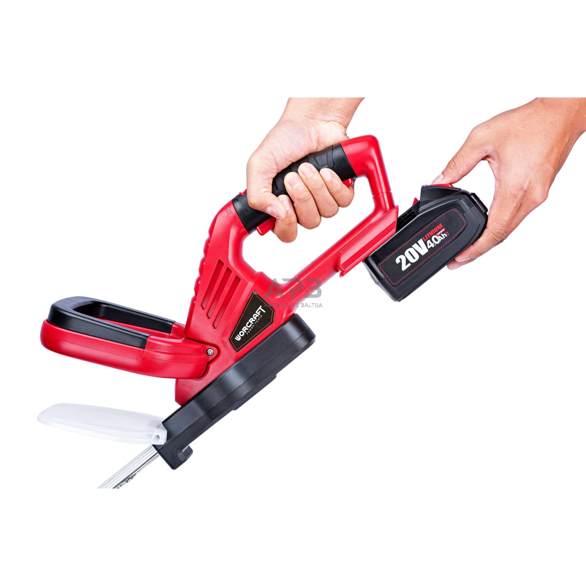 Akumuliatorinės gyvatvorių žirklės 20V LI-ION 4 Akumuliatorinės gyvatvorių žirklės 20V LI-ION 4