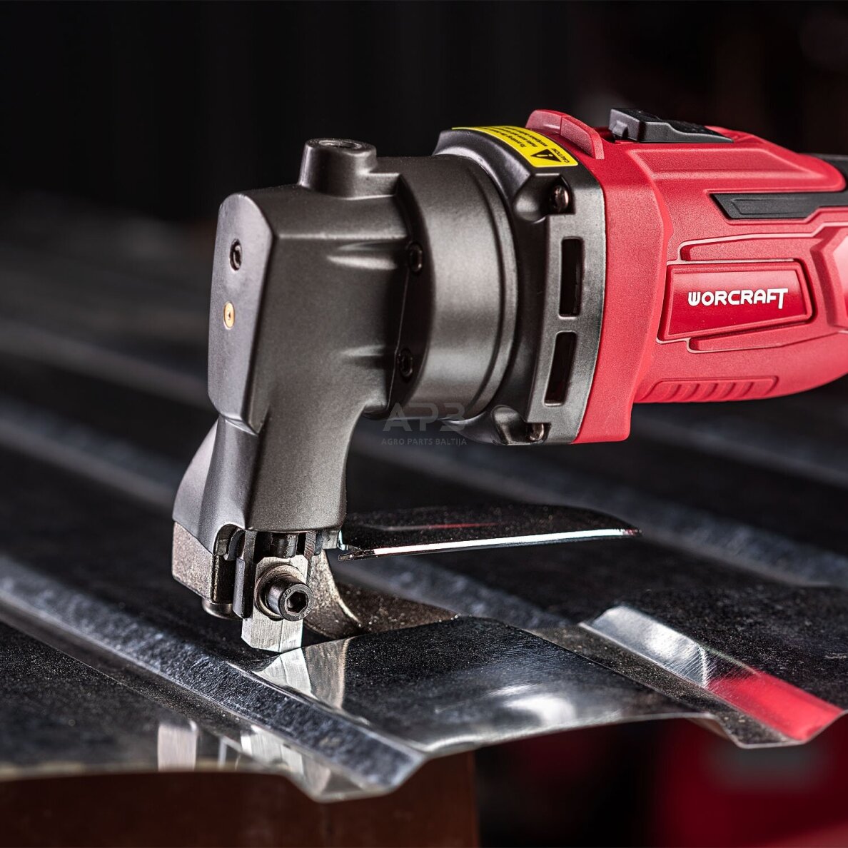 Akumuliatorinės skardos kirpimo žirklės 20V LI-ION 15