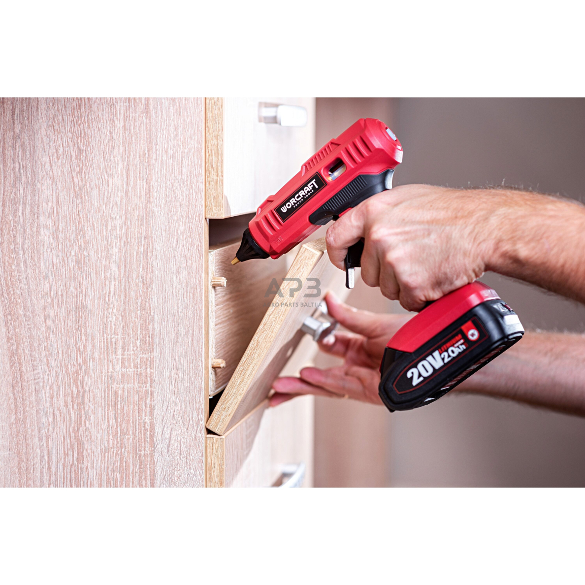 Akumuliatorinis klijų pistoletas 20V LI-ION 12