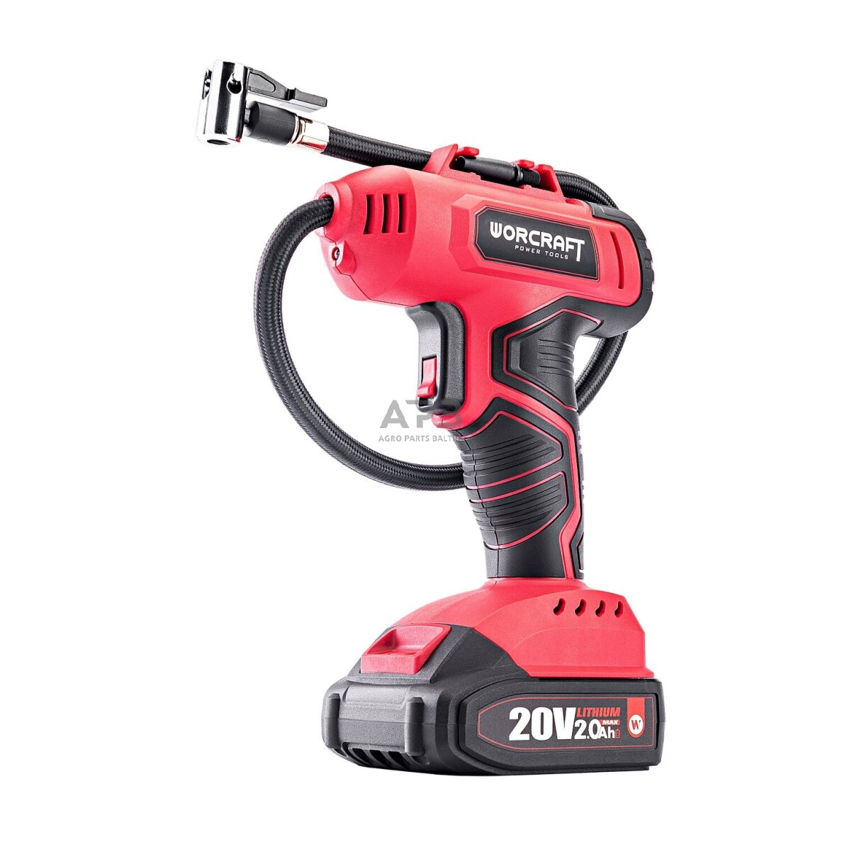 Akumuliatorinis kompresorius 20V LI-ION 2 Akumuliatorinis kompresorius 20V LI-ION 2