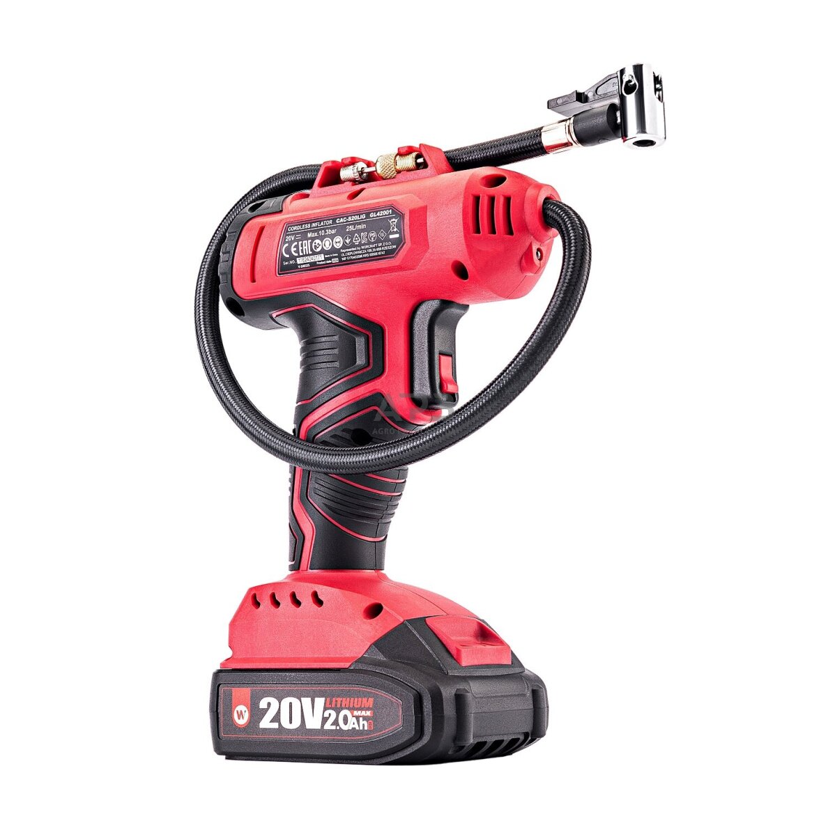 Akumuliatorinis kompresorius 20V LI-ION 4