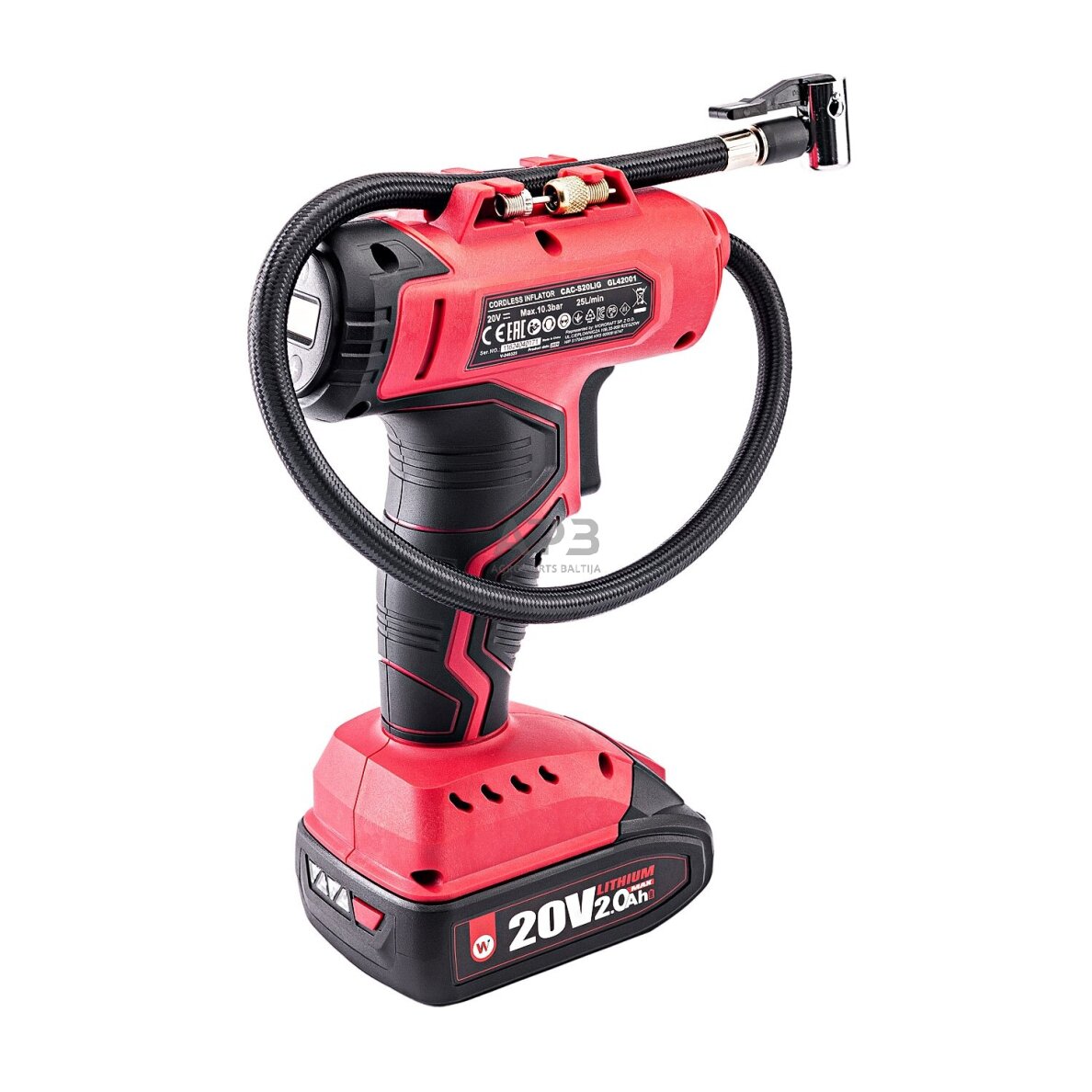 Akumuliatorinis kompresorius 20V LI-ION 5 Akumuliatorinis kompresorius 20V LI-ION 5