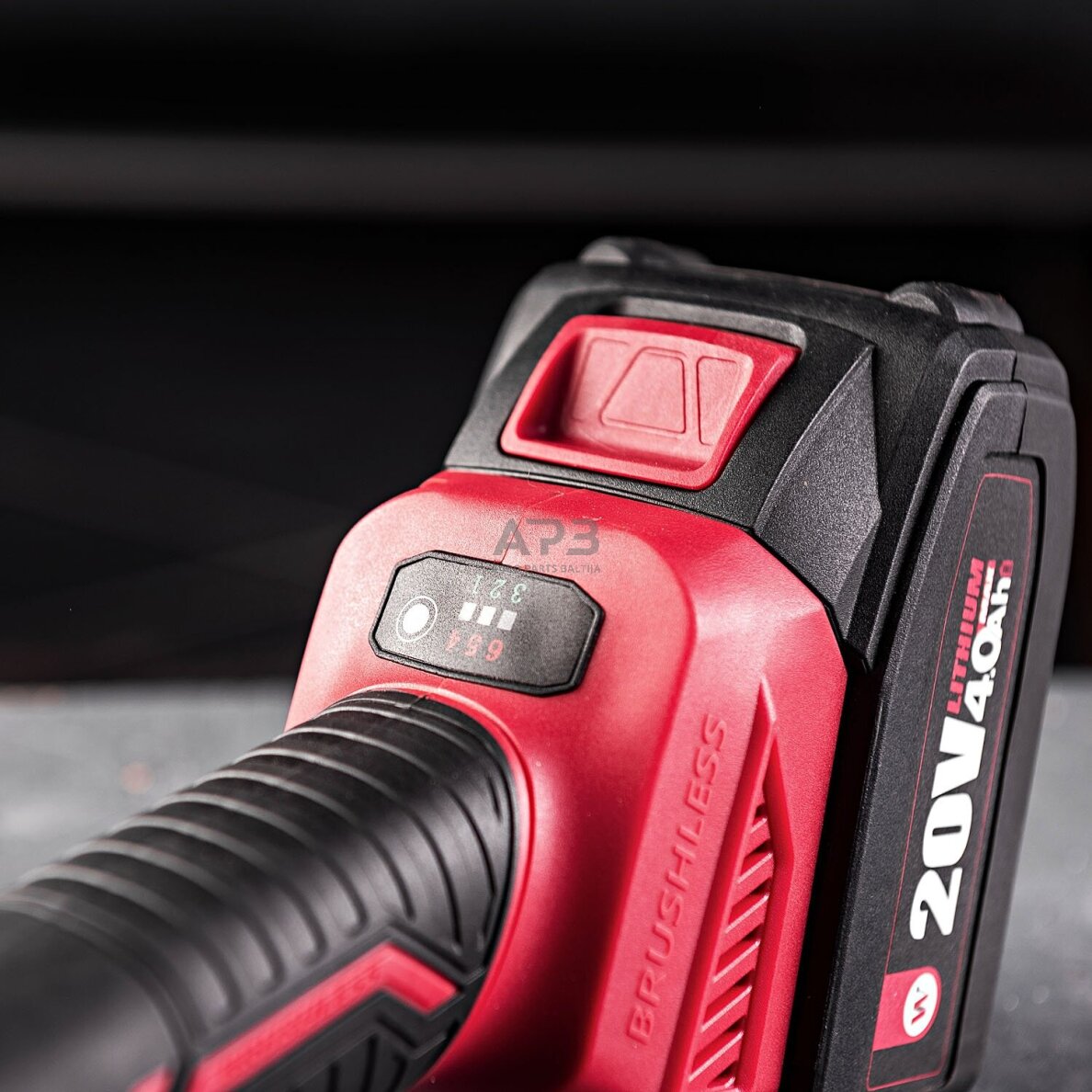 Akumuliatorinis mini tiesinis šlifuoklis 6mm 20V LI-ION 12 Akumuliatorinis mini tiesinis šlifuoklis 6mm 20V LI-ION 12