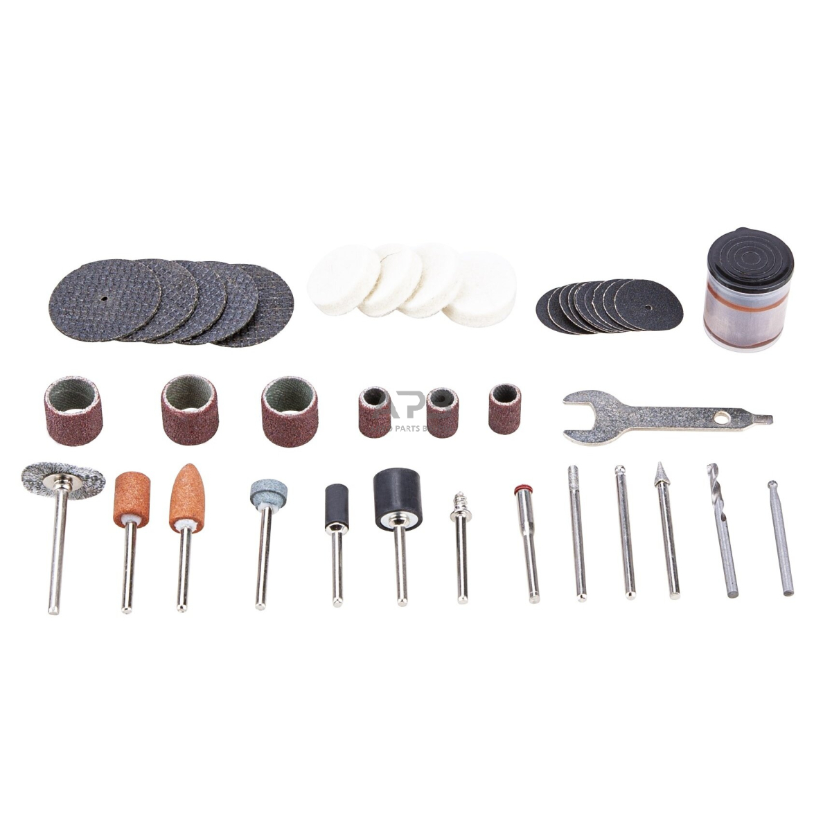 Akumuliatorinis mini tiesinis šlifuoklis su priedais 20V LI-ION 9 Akumuliatorinis mini tiesinis šlifuoklis su priedais 20V LI-ION 9