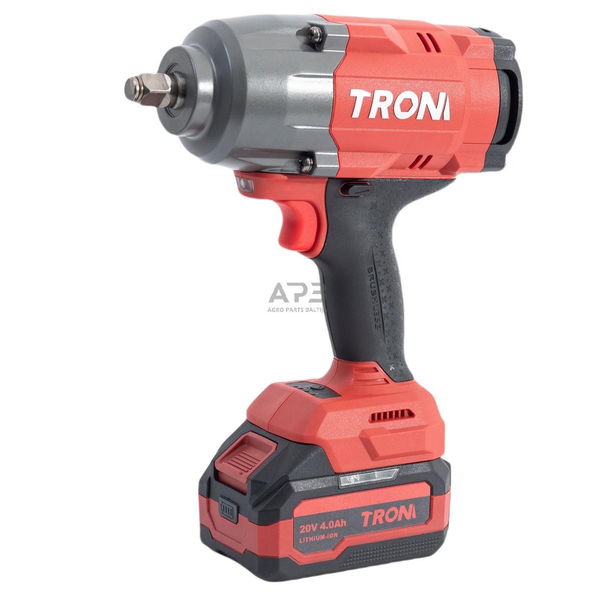 Akumuliatorinis smūginis suktuvas TROM 1/2'' 20V LI-ION Akumuliatorinis smūginis suktuvas TROM 1/2'' 20V LI-ION