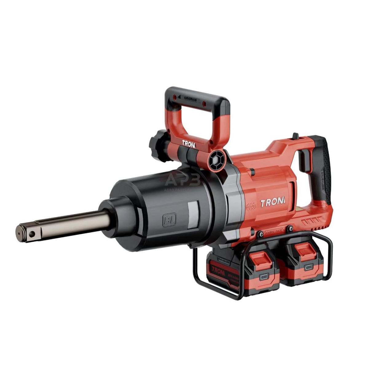 Akumuliatorinis smūginis veržliasukis 1'' 20V+20V LI-ION Akumuliatorinis smūginis veržliasukis 1'' 20V+20V LI-ION