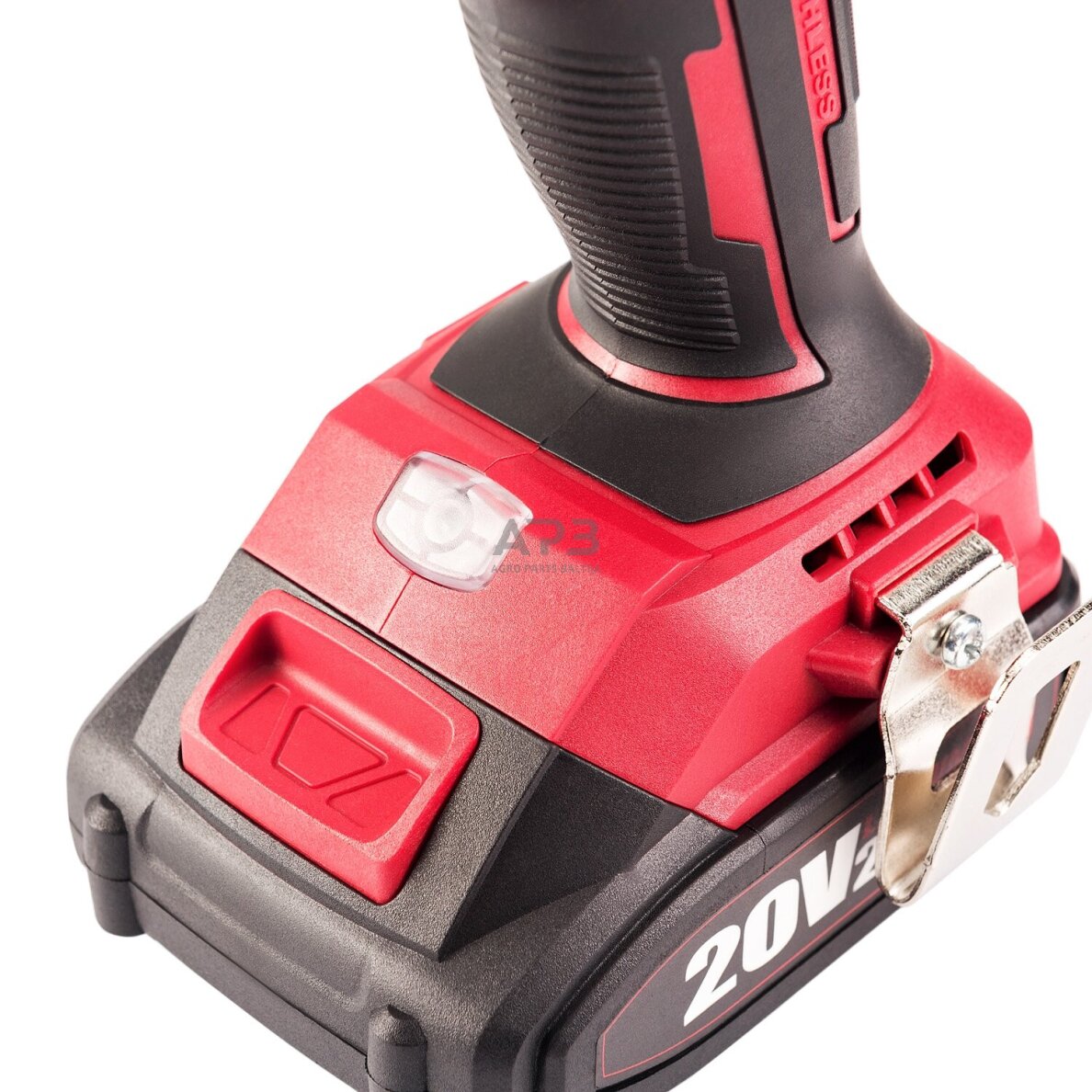 Akumuliatorinis suktuvas-gręžtuvas su kalimu 20V LI-ION ir priedais 74vnt., 2x2.0Ah 13