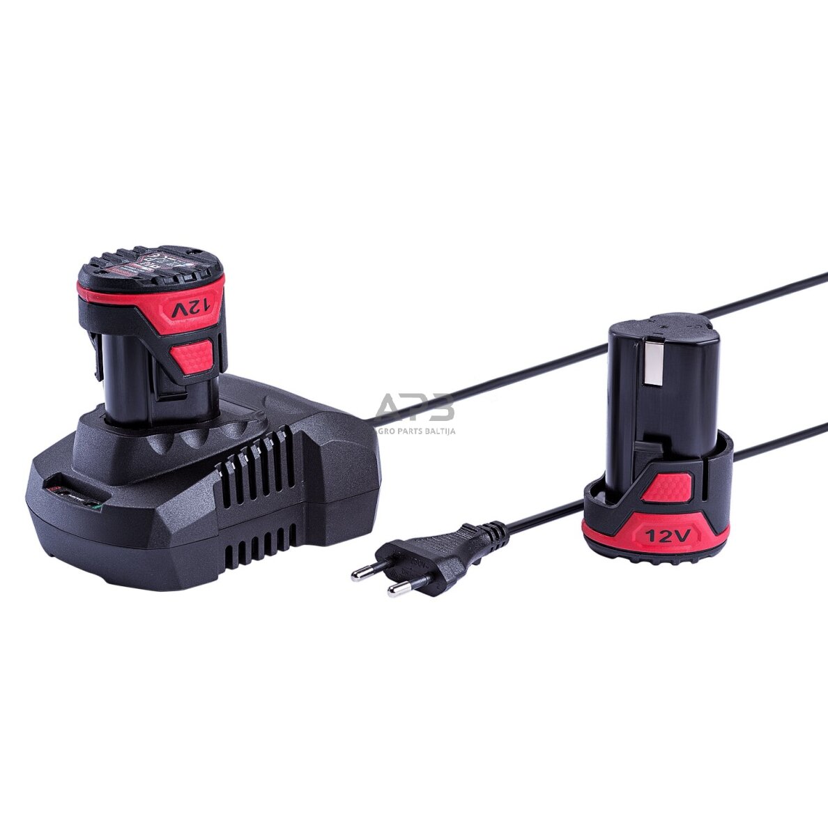 Akumuliatorinis suktuvas-gręžtuvas su priedais plastikine deže 12V LI-ION 6 Akumuliatorinis suktuvas-gręžtuvas su priedais plastikine deže 12V LI-ION 6