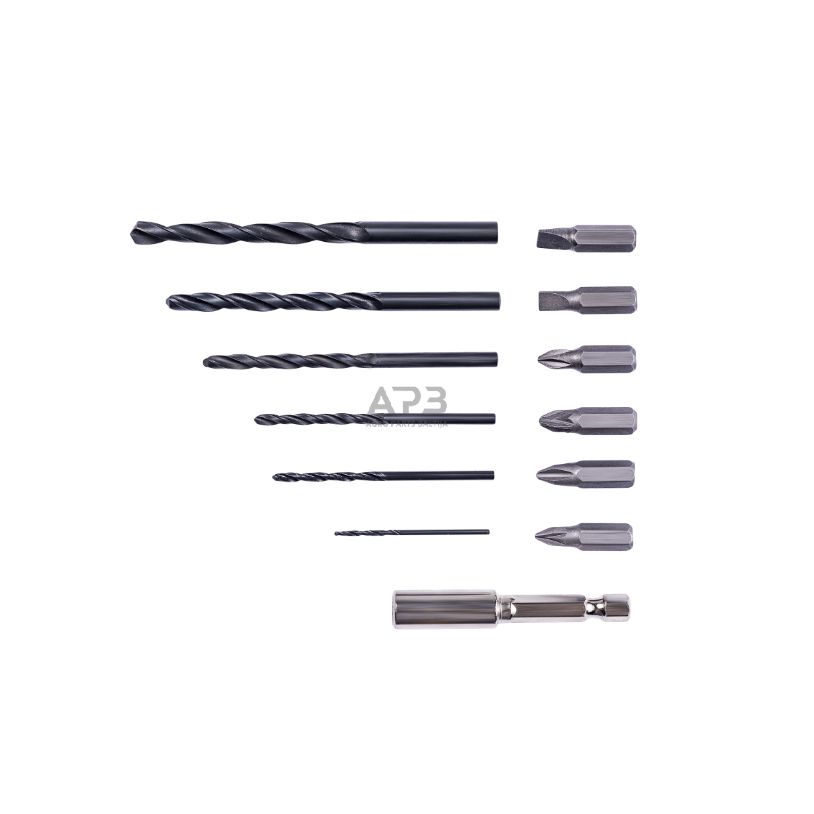 Akumuliatorinis suktuvas-gręžtuvas su priedais plastikine deže 12V LI-ION 7 Akumuliatorinis suktuvas-gręžtuvas su priedais plastikine deže 12V LI-ION 7