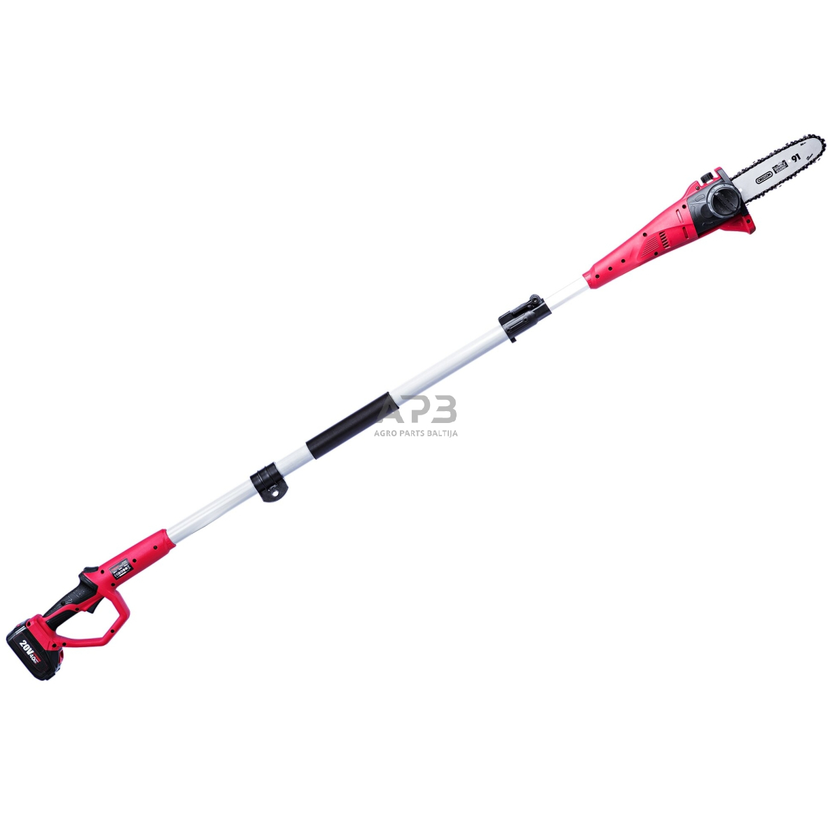Akumuliatorinis teleskopinis genėjimo pjūklas 20V LI-ION 3