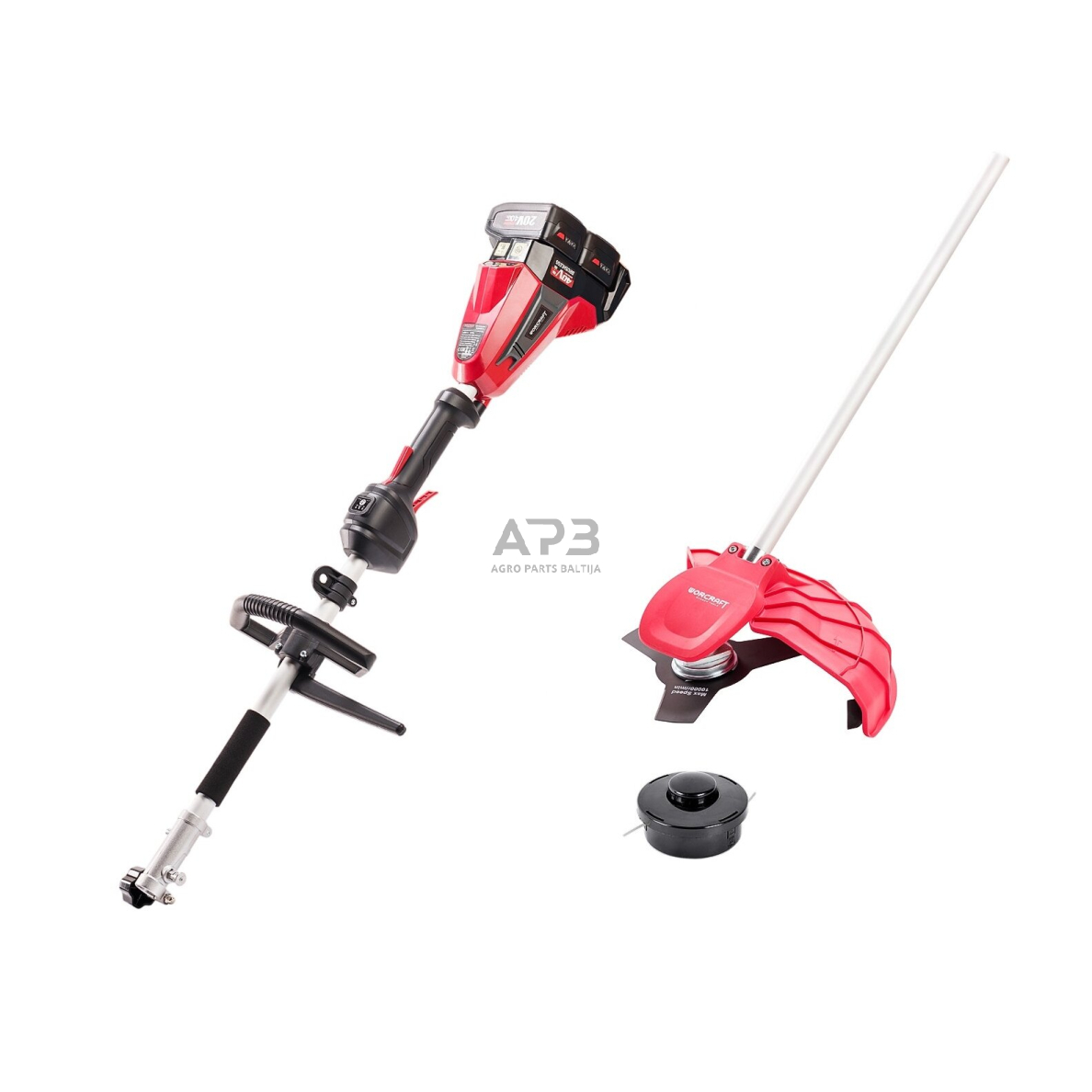 Akumuliatorinis trimeris 2in1 40V (20V+20V) LI-ION 1 Akumuliatorinis trimeris 2in1 40V (20V+20V) LI-ION 1