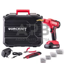 Akumuliatorinis plastiko suvirinimo aparatas plastikinėje dėžėje 20V LI-ION