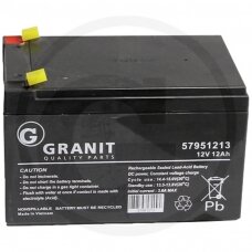 Akumuliatorius Granit 12 V / 12 Ah 150 x 95 x 93 mm
