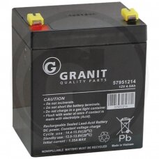 Akumuliatorius Granit 12 V / 4.5 Ah 90 x 69 x 100 mm