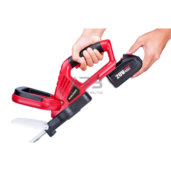 Akumuliatorinės gyvatvorių žirklės 20V LI-ION 4 Akumuliatorinės gyvatvorių žirklės 20V LI-ION 4