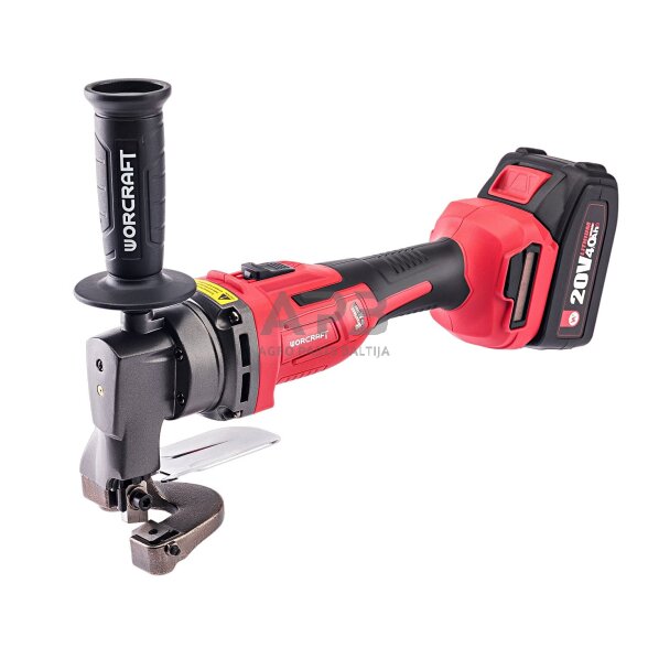 Akumuliatorinės skardos pjovimo žirklės 20V LI-ION 1 Akumuliatorinės skardos pjovimo žirklės 20V LI-ION 1