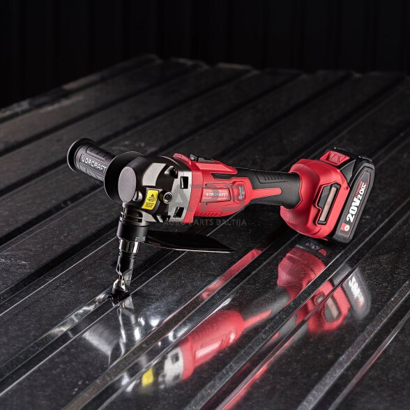 Akumuliatorinės skardos pjovimo žirklės 20V LI-ION 15