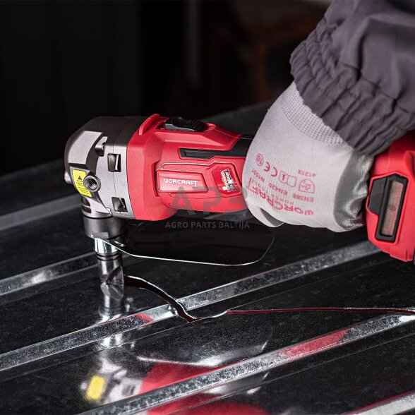 Akumuliatorinės skardos pjovimo žirklės 20V LI-ION 19 Akumuliatorinės skardos pjovimo žirklės 20V LI-ION 19