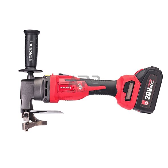 Akumuliatorinės skardos pjovimo žirklės 20V LI-ION 4