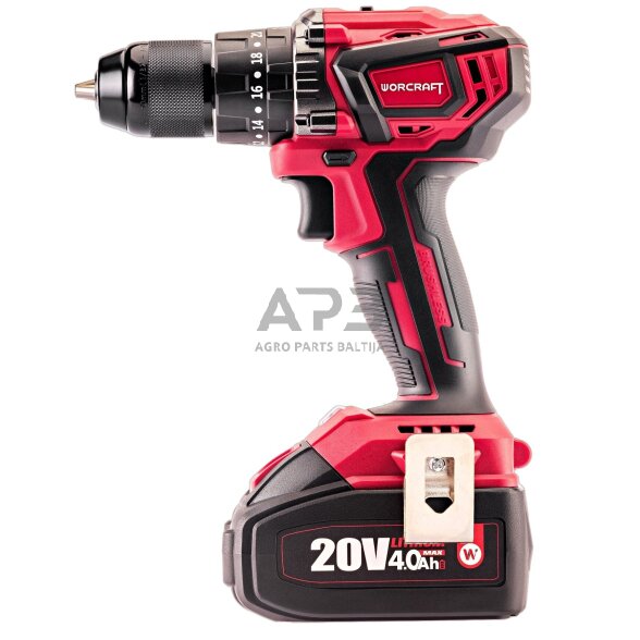 Akumuliatorinio suktuvo-gręžtuvo ir smūginio suktuvo rinkinys 20V LI-ION (XCUBE dėžė) 4 Akumuliatorinio suktuvo-gręžtuvo ir smūginio suktuvo rinkinys 20V LI-ION (XCUBE dėžė) 4