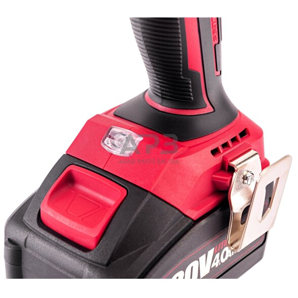 Akumuliatorinio suktuvo-gręžtuvo ir smūginio suktuvo rinkinys 20V LI-ION (XCUBE dėžė) 7