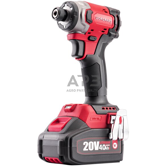 Akumuliatorinio suktuvo-gręžtuvo ir smūginio suktuvo rinkinys 20V LI-ION (XCUBE dėžė) 8