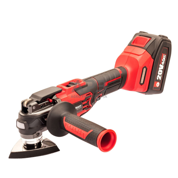 Akumuliatorinis daugiafunkcinis įrankis 20V LI-ION Akumuliatorinis daugiafunkcinis įrankis 20V LI-ION