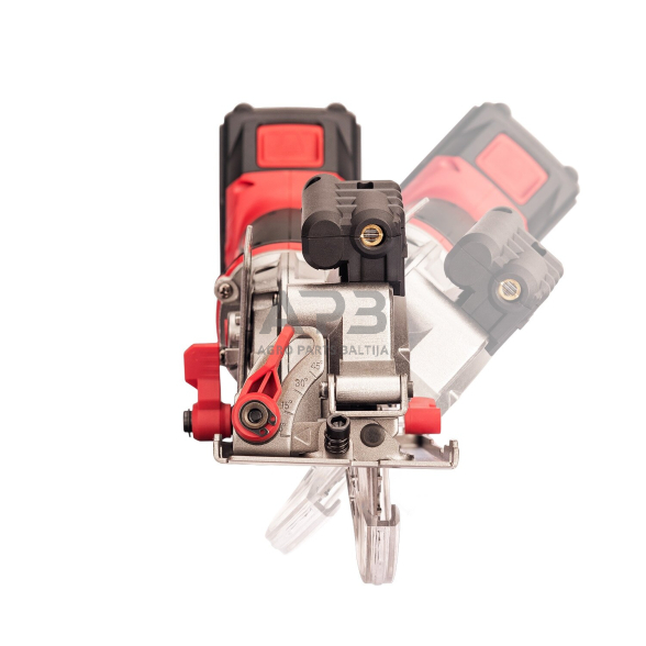 Akumuliatorinis diskinis pjūklas 115mm su lazeriu 20V LI-ION 6