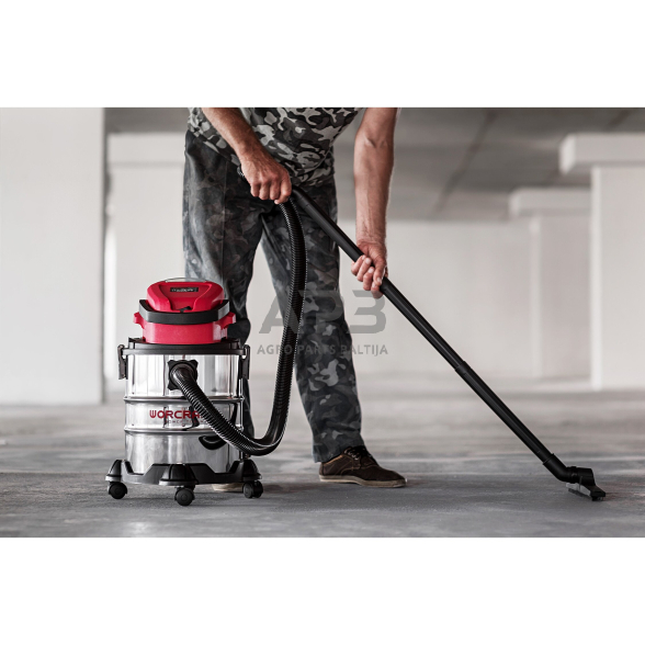 Akumuliatorinis dulkių siurblys 20l (sauso/drėgno valymo) 20V LI-ION 15 Akumuliatorinis dulkių siurblys 20l (sauso/drėgno valymo) 20V LI-ION 15