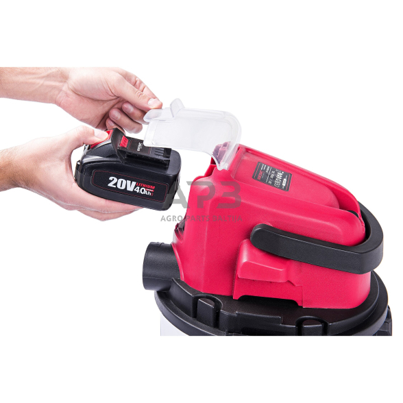 Akumuliatorinis dulkių siurblys 20l (sauso/drėgno valymo) 20V LI-ION 3 Akumuliatorinis dulkių siurblys 20l (sauso/drėgno valymo) 20V LI-ION 3